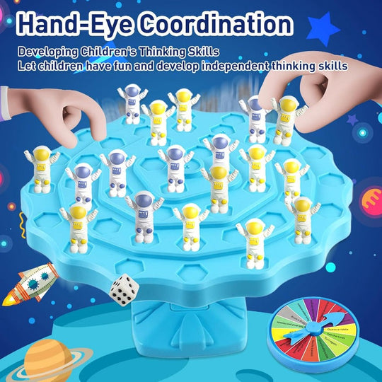 🔥LAST DAY SALE 49% OFF🔥Balance Spaceman Stacking Game – Interactive STEM Toy for Kids & Parents