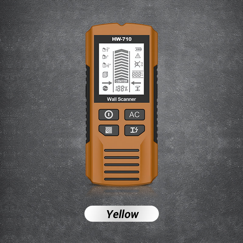 6-in-1 Multifunctional Handheld High-definition LCD Display Wall Metal Detector