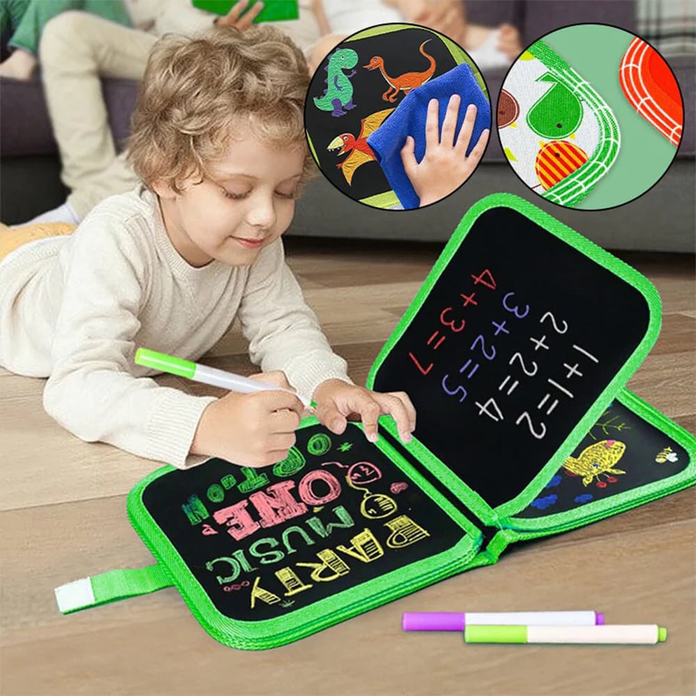 🎁2025 Limited Time Sale - 50% OFF🔥Portable Erasable Graffiti Drawing Book