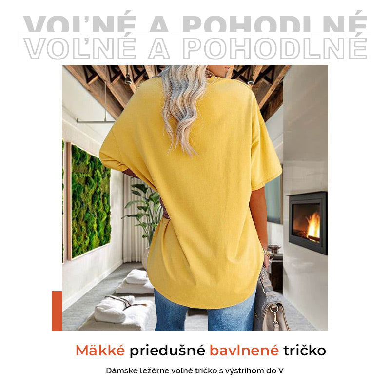 🌷2026 Hot Sale-30% OFF🌷Women's Summer Half Sleeve Casual Loose Fit Cotton Tunic T-shirt