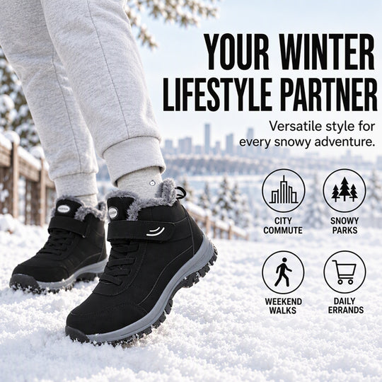 🔥Early Winter Discount-50% OFF⏰Nice gift* Plush and thick cotton anti slip shoes