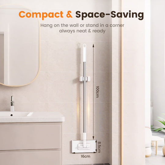 💥 Sista dagen! 50 % rabatt 💥Engångsdammmopp med 4 återanvändbara trasor