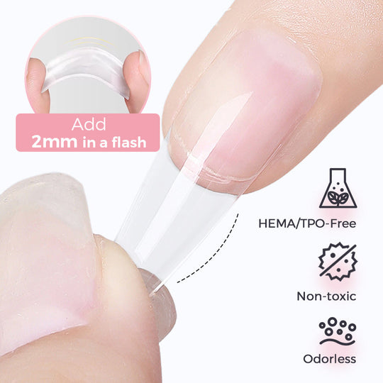 🎉Compra 3 e leva 5 gratis💅Base de uñas en gel multiusos 3 en 1 con alta transparencia