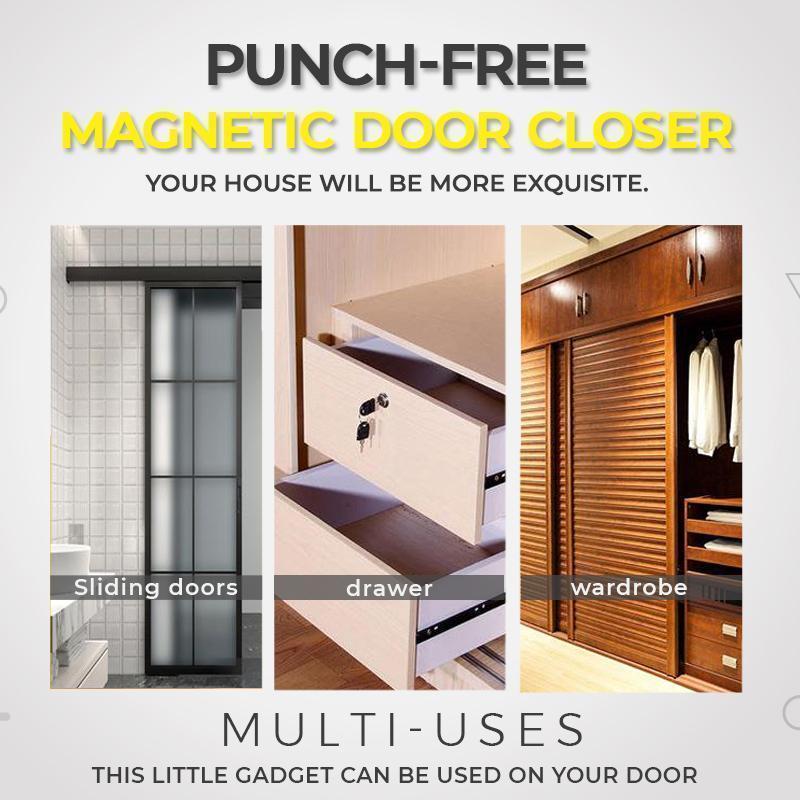 🚪🧲 LIMITED-TIME 50% OFF! 6-Piece Ultra-Thin Magnetic Door Catch Set – No-Drill Installation, Strong Hold & Stainless Steel Design 🏠