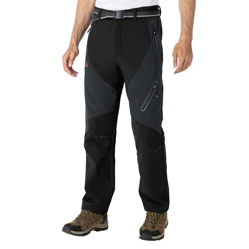 🏆¡¡¡ÚLTIMO DÍA DE VENTA 50% DE DESCUENTO!!!🔥Pantalones cargo impermeables de invierno para hombre con forro polar