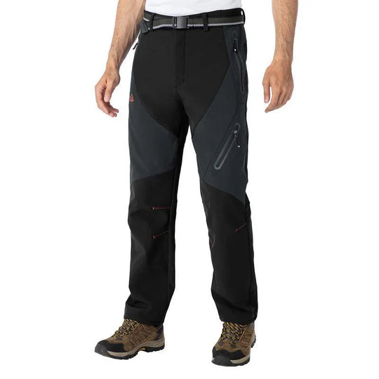 🏆¡¡¡ÚLTIMO DÍA DE VENTA 50% DE DESCUENTO!!!🔥Pantalones cargo impermeables de invierno para hombre con forro polar