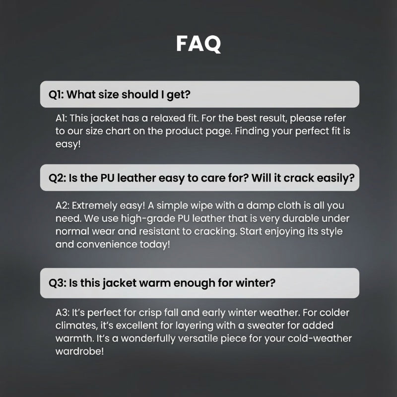 💥Men’s Warm Plush Lining Leather Jacket Coat🔥