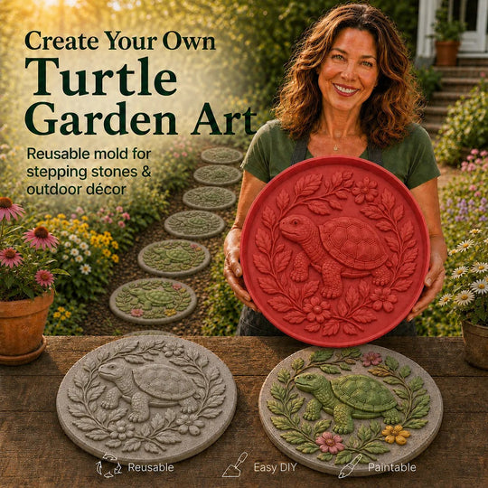 💥 LAST DAY 49% OFF - 🐦Garden Art Stepping Stone Mold 🌺Reusable Garden Art Mold – Make Your Garden Truly One of a Kind (📦Buy 2 Free Shipping)