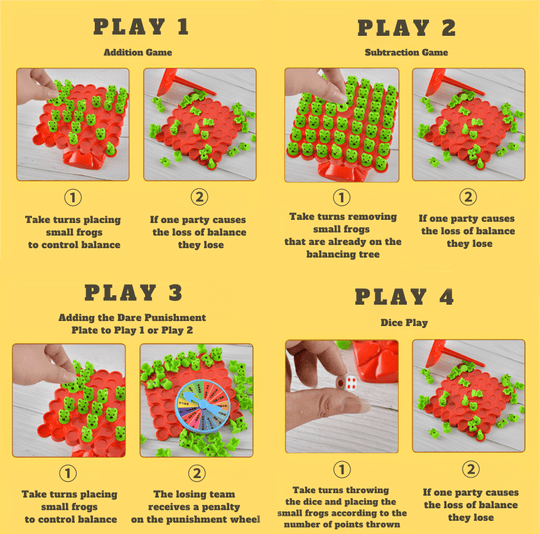 50% off🎄Montessori Frog Balance Tree Game🐸