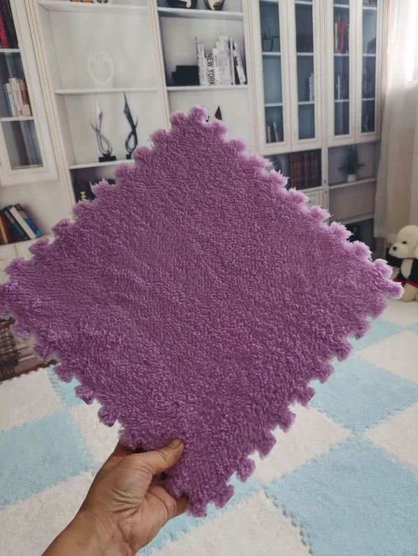 🔥Hot Sale 49% Off🔥🚀Plush Patchwork Foam Floor Mat