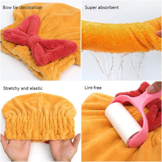 (BUY 2 SAVE 20%🔥) Super Absorbent Hair Towel Wrap for Wet Hair