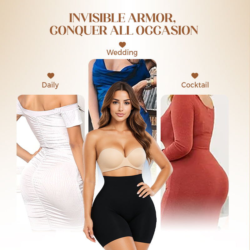 🔥Women's High-Waisted Ice Silk Tummy Control and Butt Lift Underwear