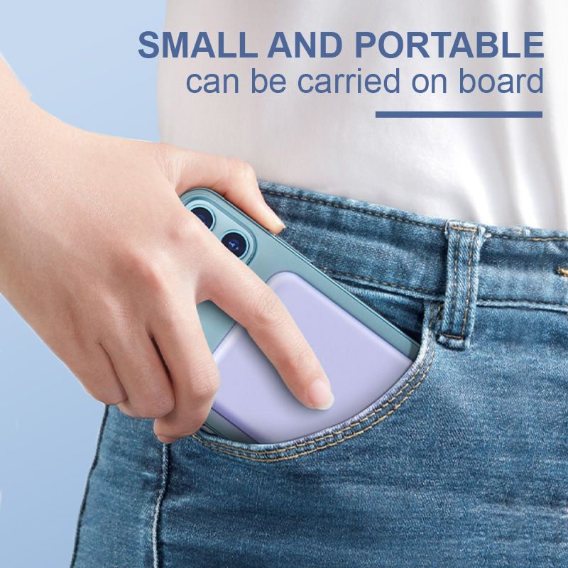 🔋 50% OFF NOW! ⚡ Fast Charge Portable Wireless Magnetic Power Bank – 15W Fast Charging, Strong Magnetic Adsorption & High Capacity 📱