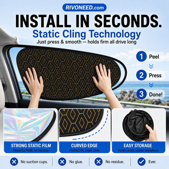 📢📢30% OFF !! ⏰Universal Car Side Window Sun Shades
