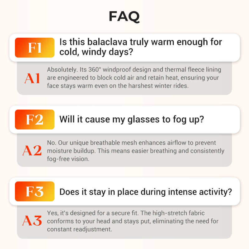 🚴Everyday Commute, Windproof Neck Protection – Unisex Winter Full Face Mask ✨
