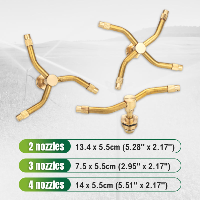 Automatic rotating sprinkler