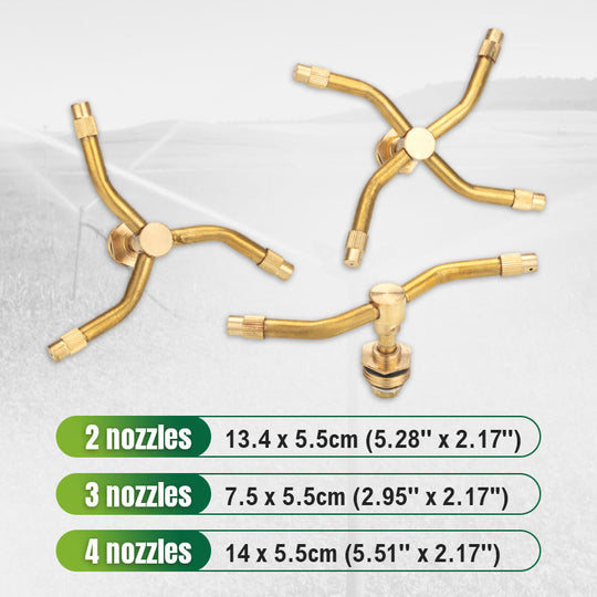 Automatic rotating sprinkler