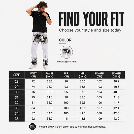 Men's Trendy Camo Slim Jeans