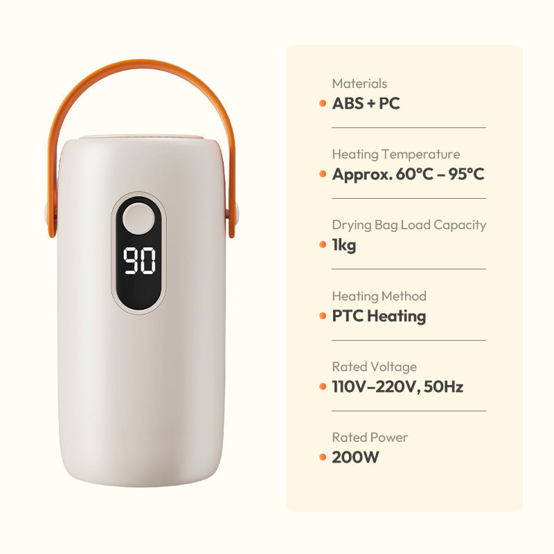 Mini draagbare opvouwbare wasdroger