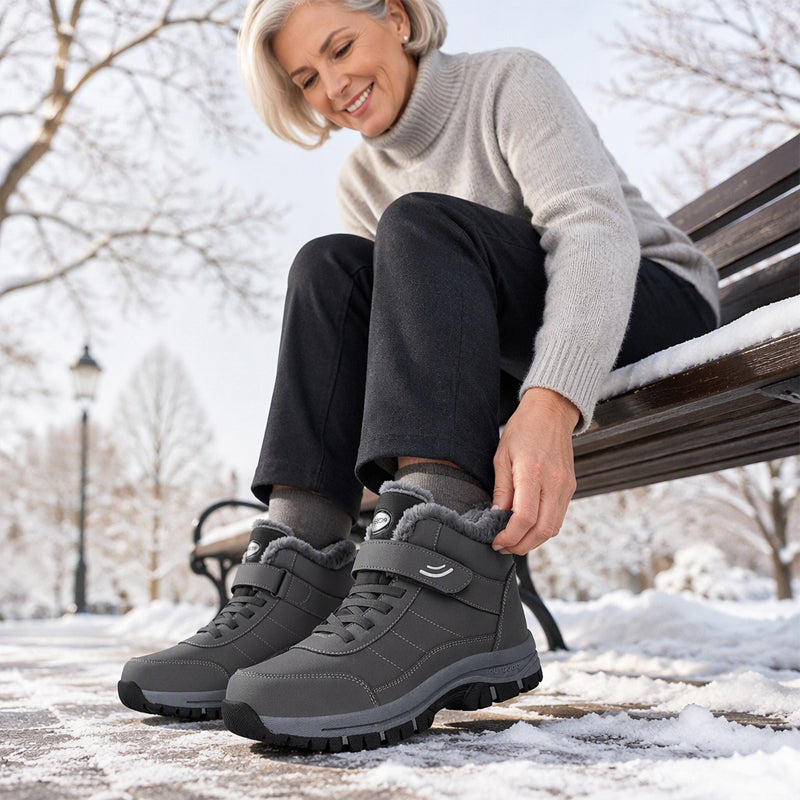 🔥Early Winter Discount-50% OFF⏰Nice gift* Plush and thick cotton anti slip shoes