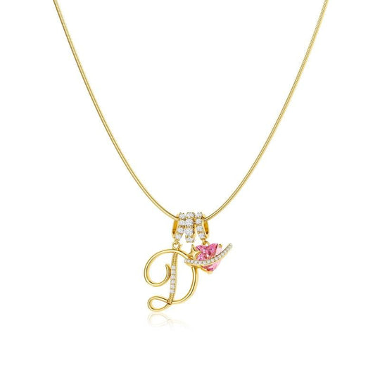 💖Last Day Huge Discount✨3-Layering Initial A-Z Letter Pendant Necklaces🎀