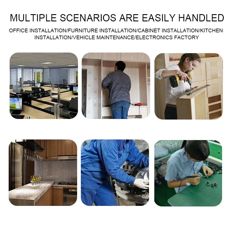 🔥6 in 1 Mini Hammer and Screwdriver Hand Tools Set