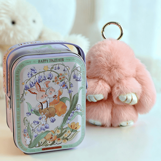 🏆LIMITED TIME SPECIAL SALE 30% OFF🐰 Handmade Soft Bunny PomPom Charms