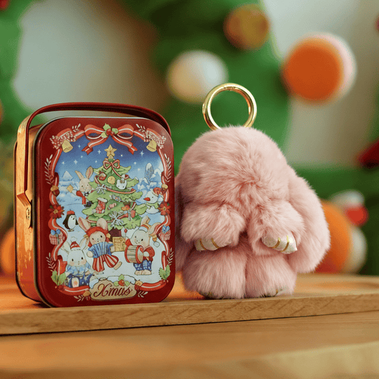 🏆LIMITED TIME SPECIAL SALE 30% OFF🐰 Handmade Soft Bunny PomPom Charms