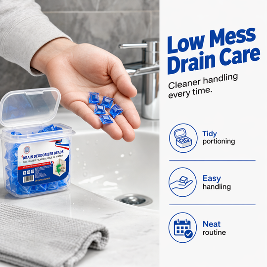 🎁 30% OFF🚿 Household Drain Freshener & Cleaner ✨ Removes Buildup, Neutralizes Odors & Helps Keep Drains Flowing Smoothly 🏡💧