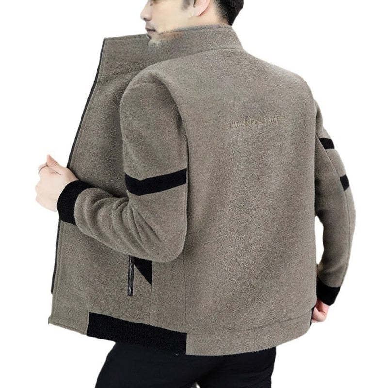 🧥 60% OFF! ❄️ MEN'S TWEED COAT - Thickened Lining & Wool Blend, Vintage Style with Modern Fit, Perfect for Winter Business and Casual Occasions 🌟🧳