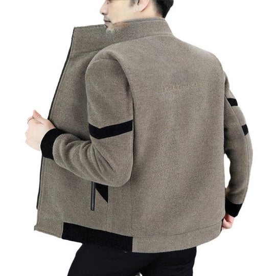 🧥 60% OFF! ❄️ MEN'S TWEED COAT - Thickened Lining & Wool Blend, Vintage Style with Modern Fit, Perfect for Winter Business and Casual Occasions 🌟🧳