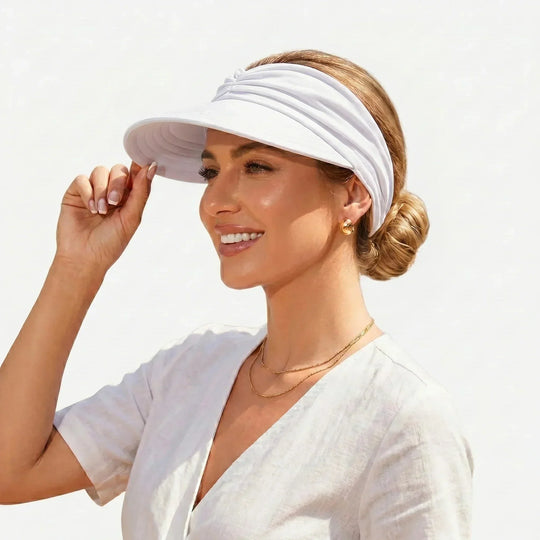 💕UPF 50+ Sun Visor Ponytail Hat