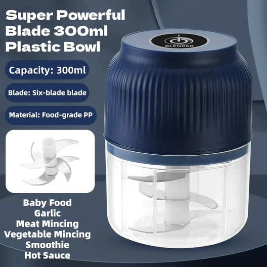 🎁Limited Time Special Savings💥 Powerful, high-capacity electric food processor | food-grade materials, portable, cordless