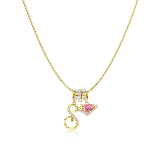💖Last Day Huge Discount✨3-Layering Initial A-Z Letter Pendant Necklaces🎀