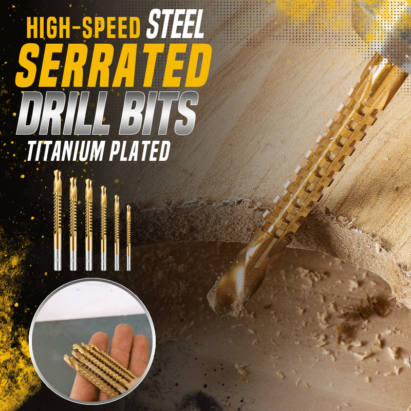 ⚙️Twist Drill Bit Set – High-Speed Steel, Titanium-Coated & Multi-Material Ready