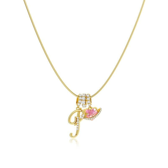 💖Last Day Huge Discount✨3-Layering Initial A-Z Letter Pendant Necklaces🎀