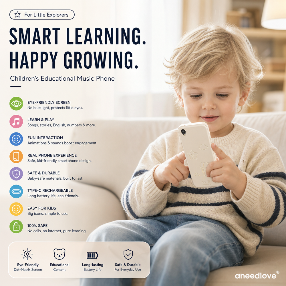 📱✨Learning smartphone for children ｜Educational & eye-friendly toy