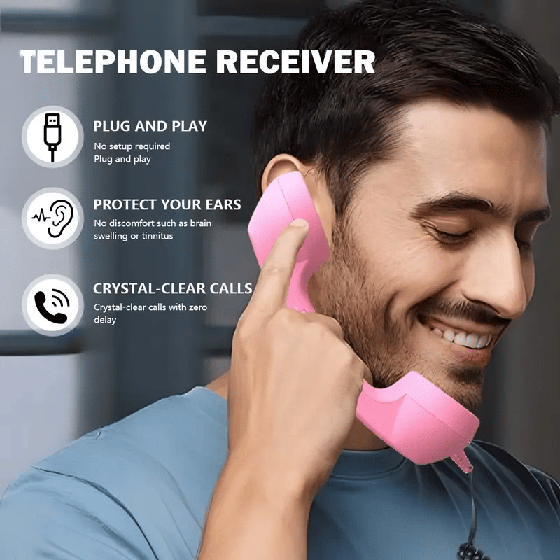 📢📢50% OFF !! ⏰ Retro Telephone Handset – Unique gift for special occasions ✨