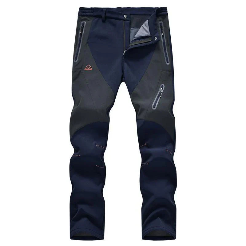 🏆¡¡¡ÚLTIMO DÍA DE VENTA 50% DE DESCUENTO!!!🔥Pantalones cargo impermeables de invierno para hombre con forro polar