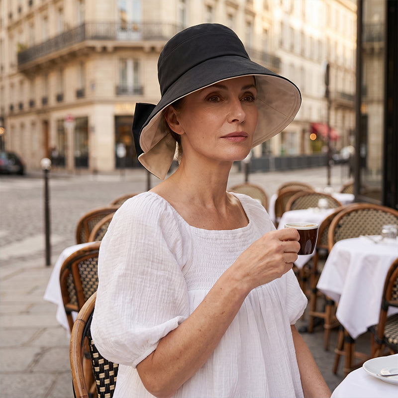 ⌛️LIMITED-TIME 50% OFF! 👒Summer Hot Sale☀️Women's Bowknot Wide Brim Sun Protective Hat