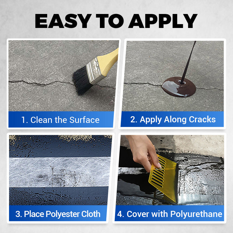 🏠 Waterproof polyurethane coating – Versatile protection, easy to apply & long-lasting ✨