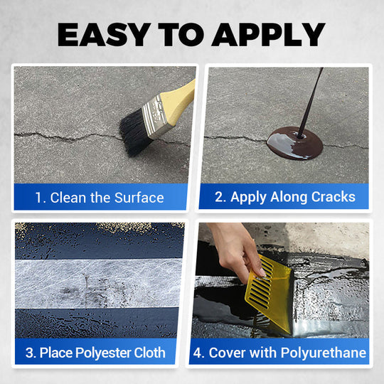 🏠 Waterproof polyurethane coating – Versatile protection, easy to apply & long-lasting ✨