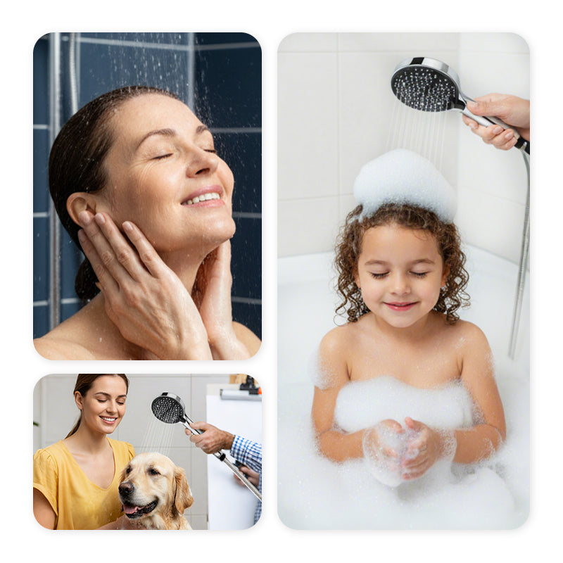 💐50 % RABATT! Verstellbarer Hochdruck-Duschkopf – Erfrischendes 360°-Duscherlebnis 💧🚿【Begrenztes Angebot】