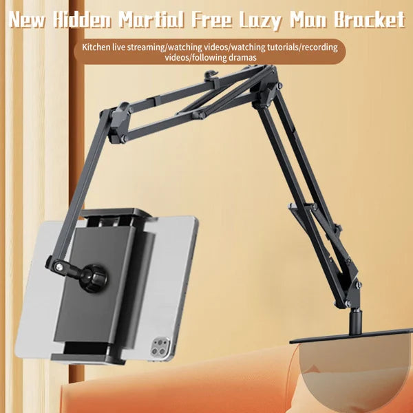 🔖 LIMITED-TIME 50% OFF! ⚡ Hidden Bedside Retractable Phone & Tablet Holder🛏️
