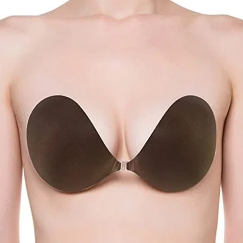 💗🎁Self-adhesive, invisible bras with ruffles