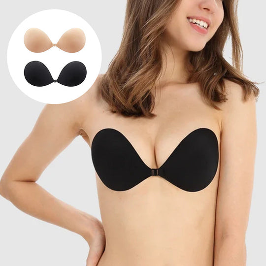 💗🎁Self-adhesive, invisible bras with ruffles