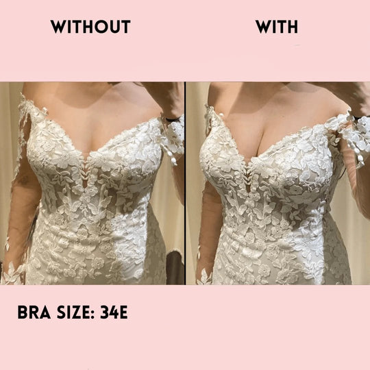 💕Best Seller-60% OFF💜Lift Inserts for Bras – Lightly Padded, Double-Sided Adhesive👙 Reusable, Washable • Natural Lift • Seamless Under Clothing ✨