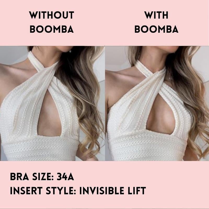 💕Best Seller-60% OFF💜Lift Inserts for Bras – Lightly Padded, Double-Sided Adhesive👙 Reusable, Washable • Natural Lift • Seamless Under Clothing ✨