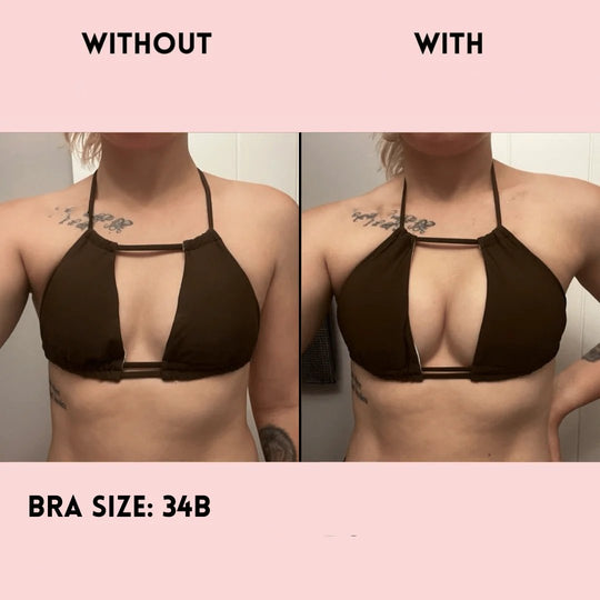 💕Best Seller-60% OFF💜Lift Inserts for Bras – Lightly Padded, Double-Sided Adhesive👙 Reusable, Washable • Natural Lift • Seamless Under Clothing ✨