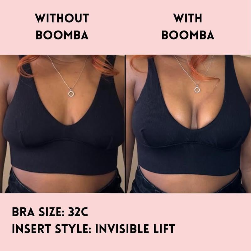 💕Best Seller-60% OFF💜Lift Inserts for Bras – Lightly Padded, Double-Sided Adhesive👙 Reusable, Washable • Natural Lift • Seamless Under Clothing ✨